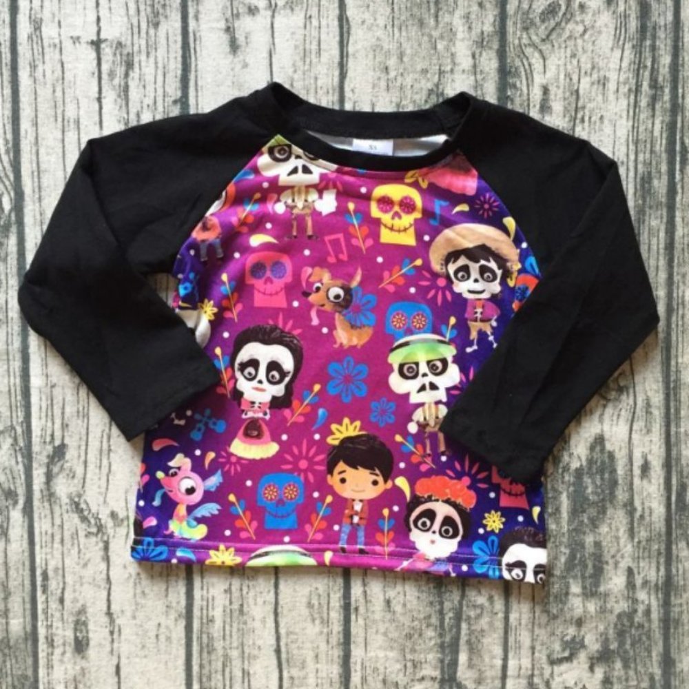 Disney Coco Long Sleeve Halloween Shirt
